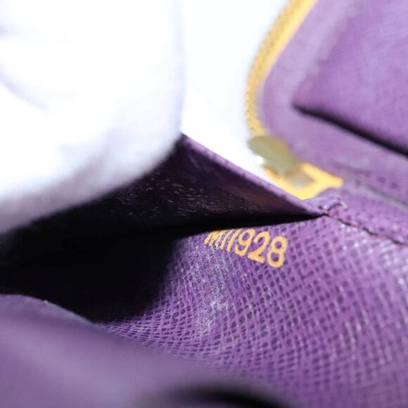 LOUIS VUITTON Epi Agenda Geode Travel Case Yellow M63879 LV Auth 107914 - Picture 11 of 16